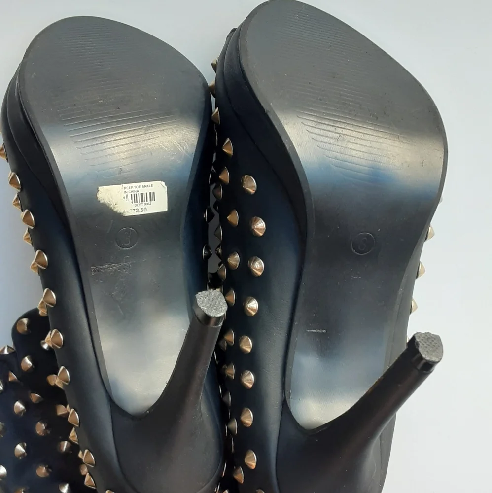 Torrid Peep Toe Heel Boots - Picture 9 of 11